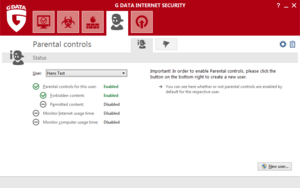 G DATA Internet Security Parental Control G DATA Internet Security Parental Control