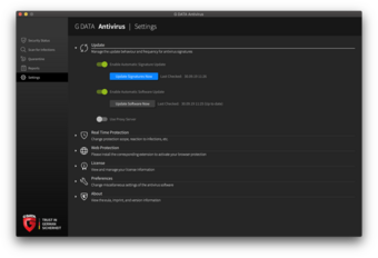 G DATA Antivirus Mac Update G DATA Antivirus Mac Update